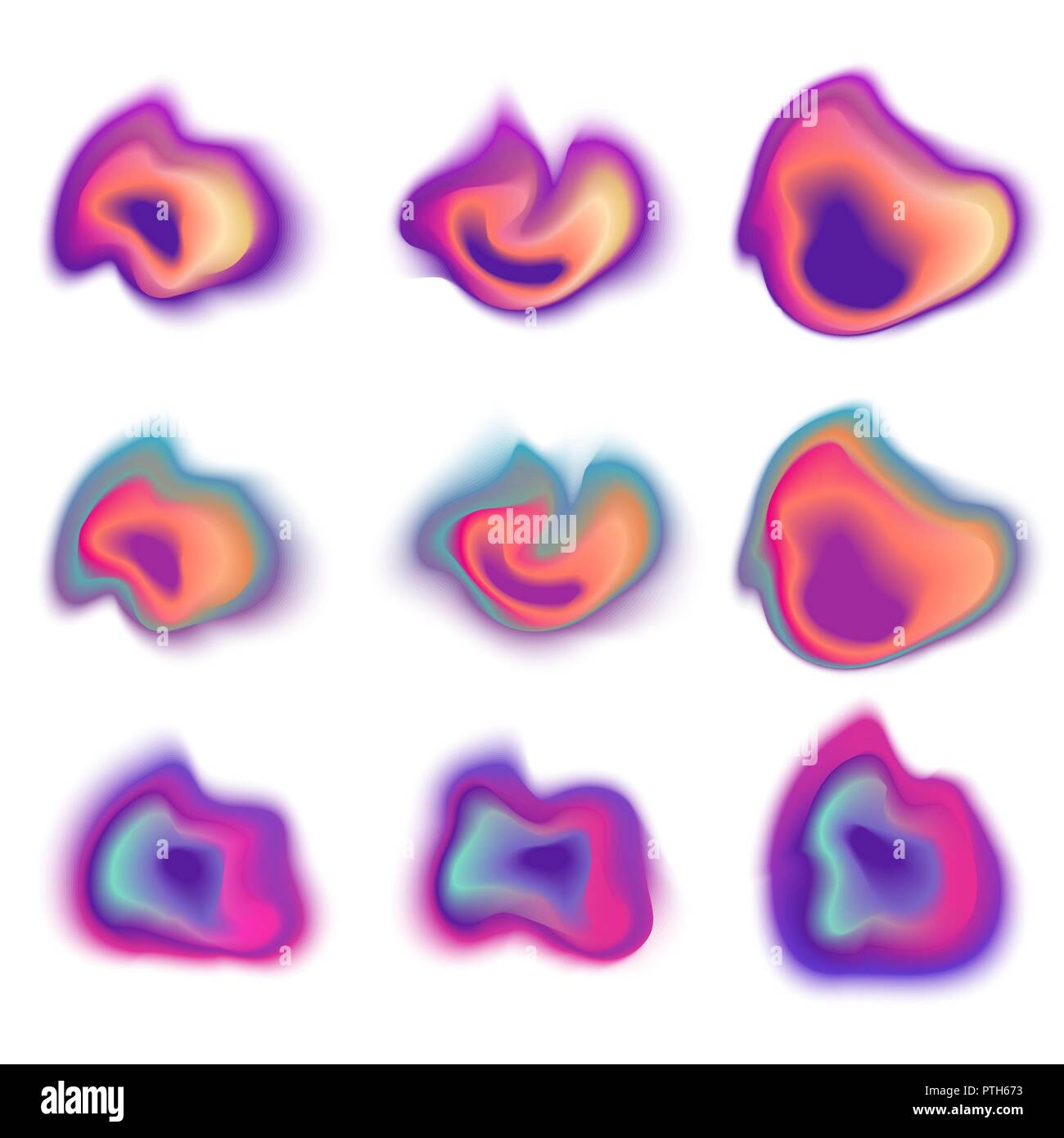 Colori fluidi dello sfondo. Illustrazione Vettoriale per poster progetta, annunci, materiale promozionale. Illustrazione Vettoriale