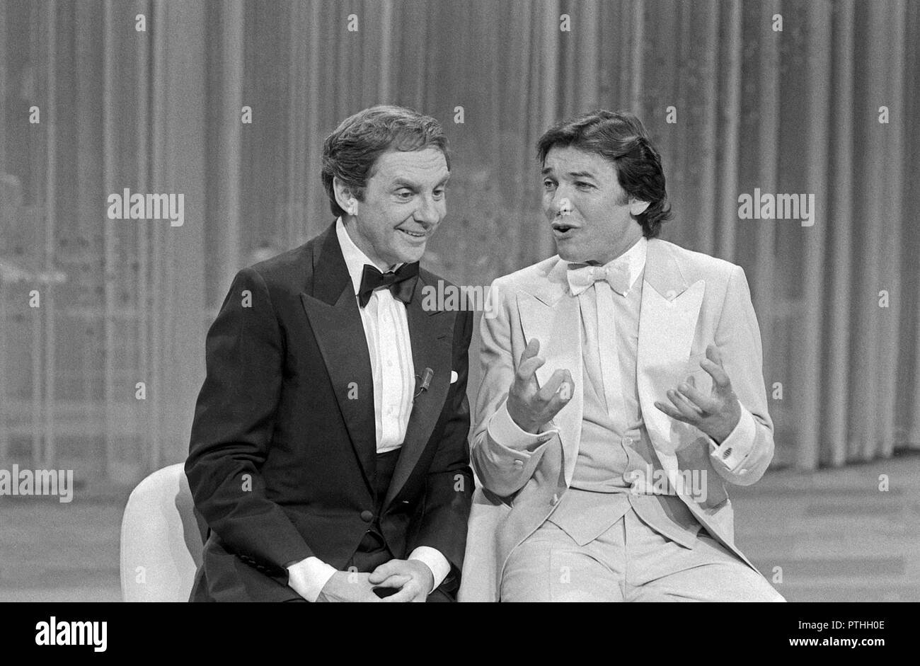 Musik ist Trumpf, Musiksendung, Deutschland 1980, Regie: Ekkehard Böhmer, Mitwirkende: Harald Juhnke, Karel Gott Foto Stock