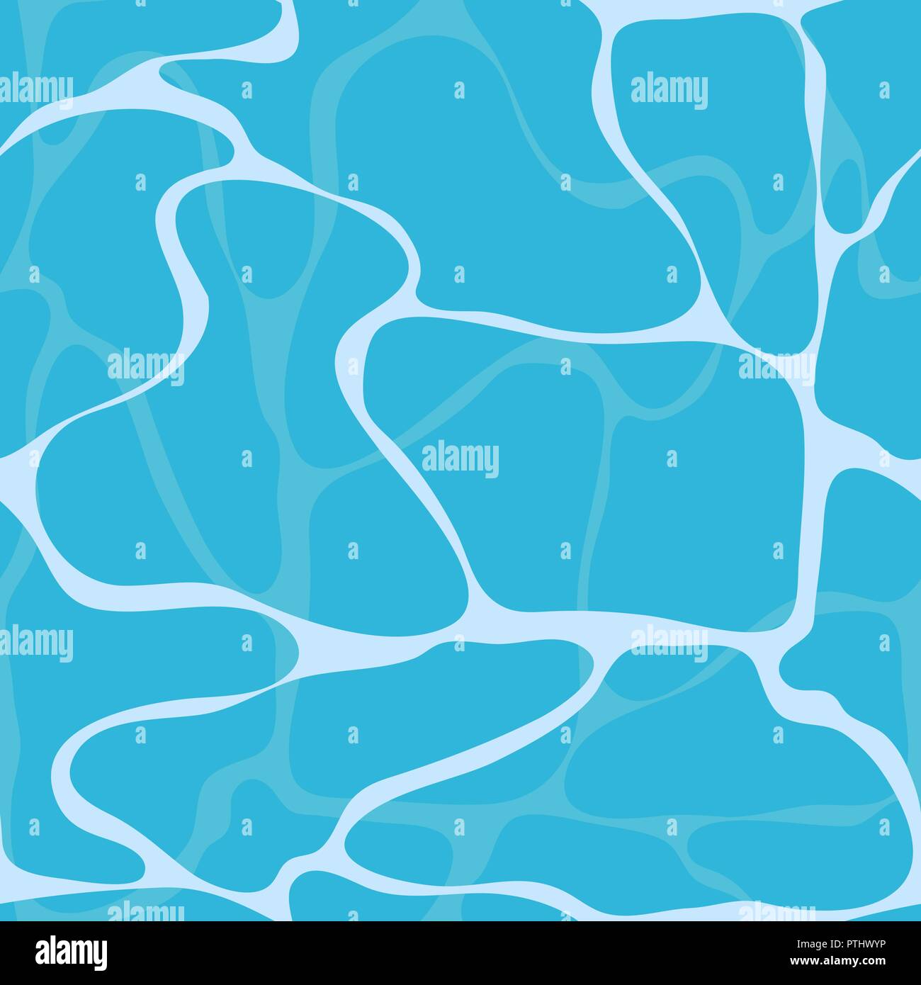 Acqua di superficie texture seamless pattern design wallpaper Illustrazione Vettoriale