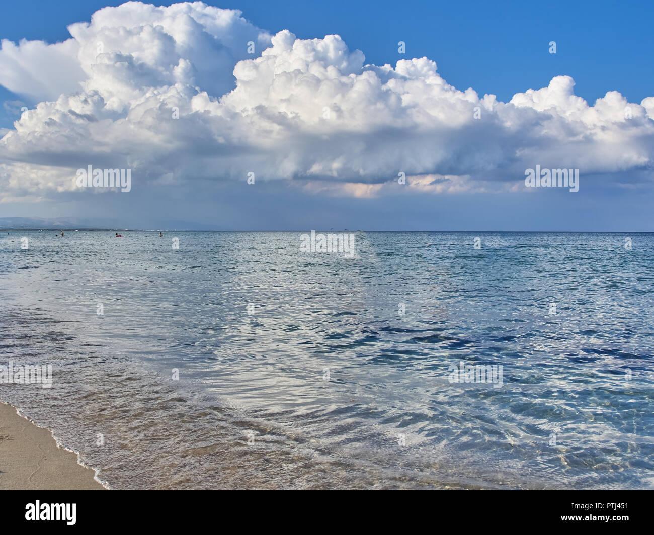Colpo Di Tropicale Bello La Spiaggia Di San Lorenzo Vicino A