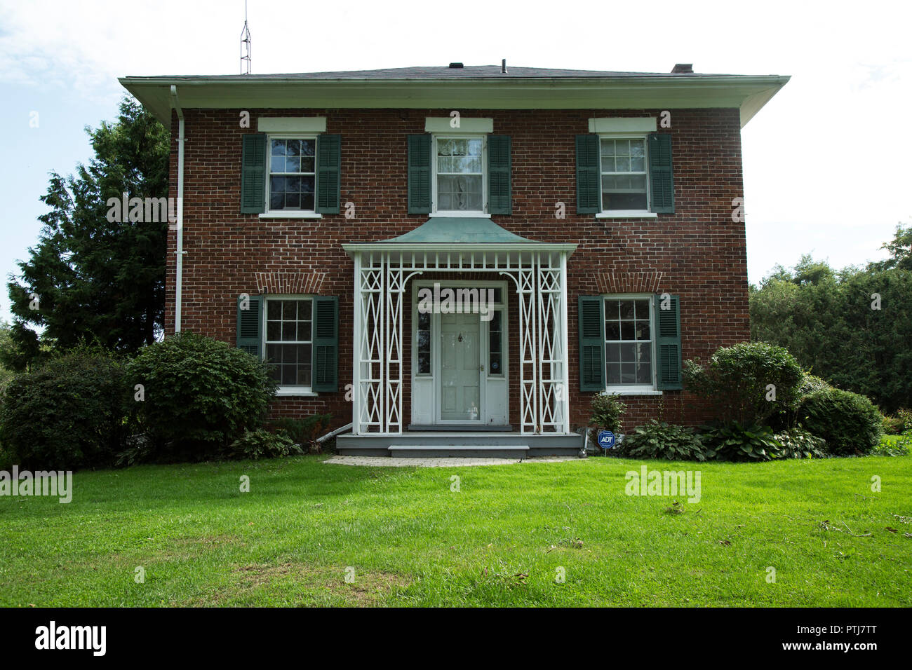 Casa da sogno nel paese costruito nel 1838 Foto Stock