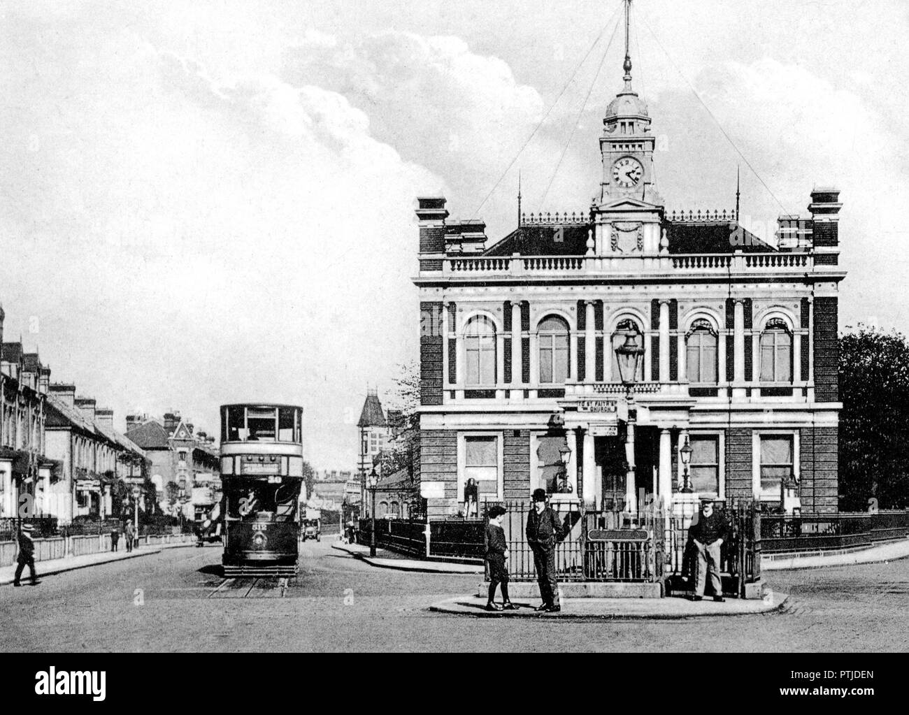 County House, Wandsworth, Londra, periodo vittoriano Foto Stock