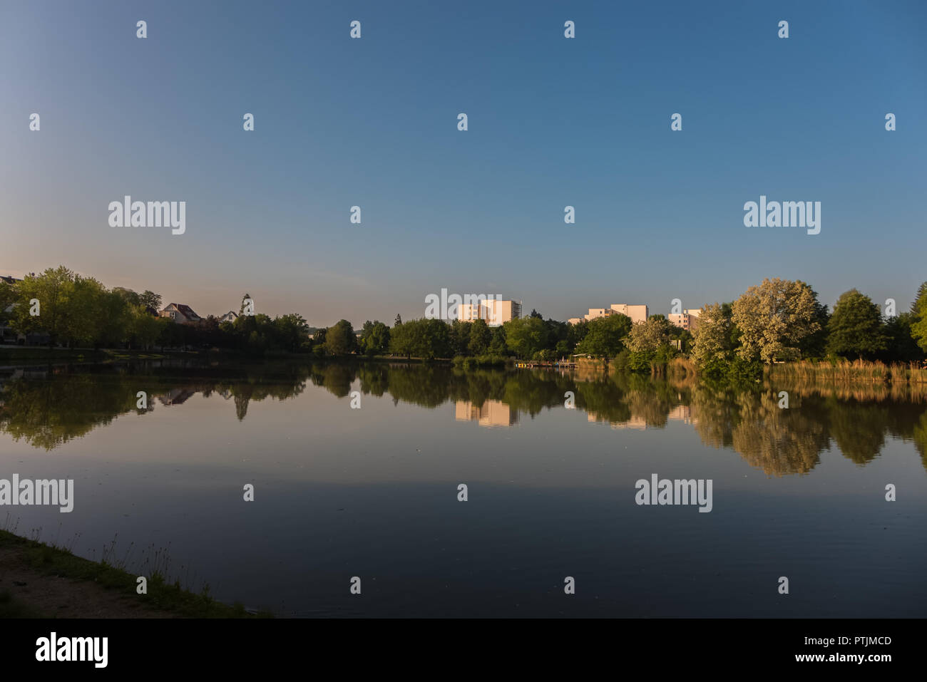 Il parco pubblico di Boeblingen Foto Stock