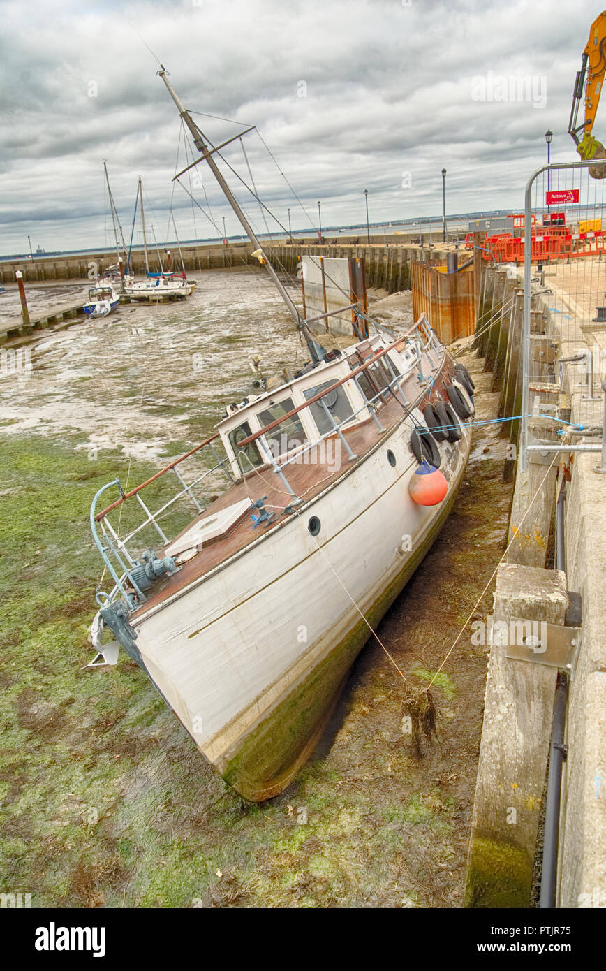 Immagini casuali prese sulla isola di Wight per la maggior parte delle barche e navi di acqua Foto Stock