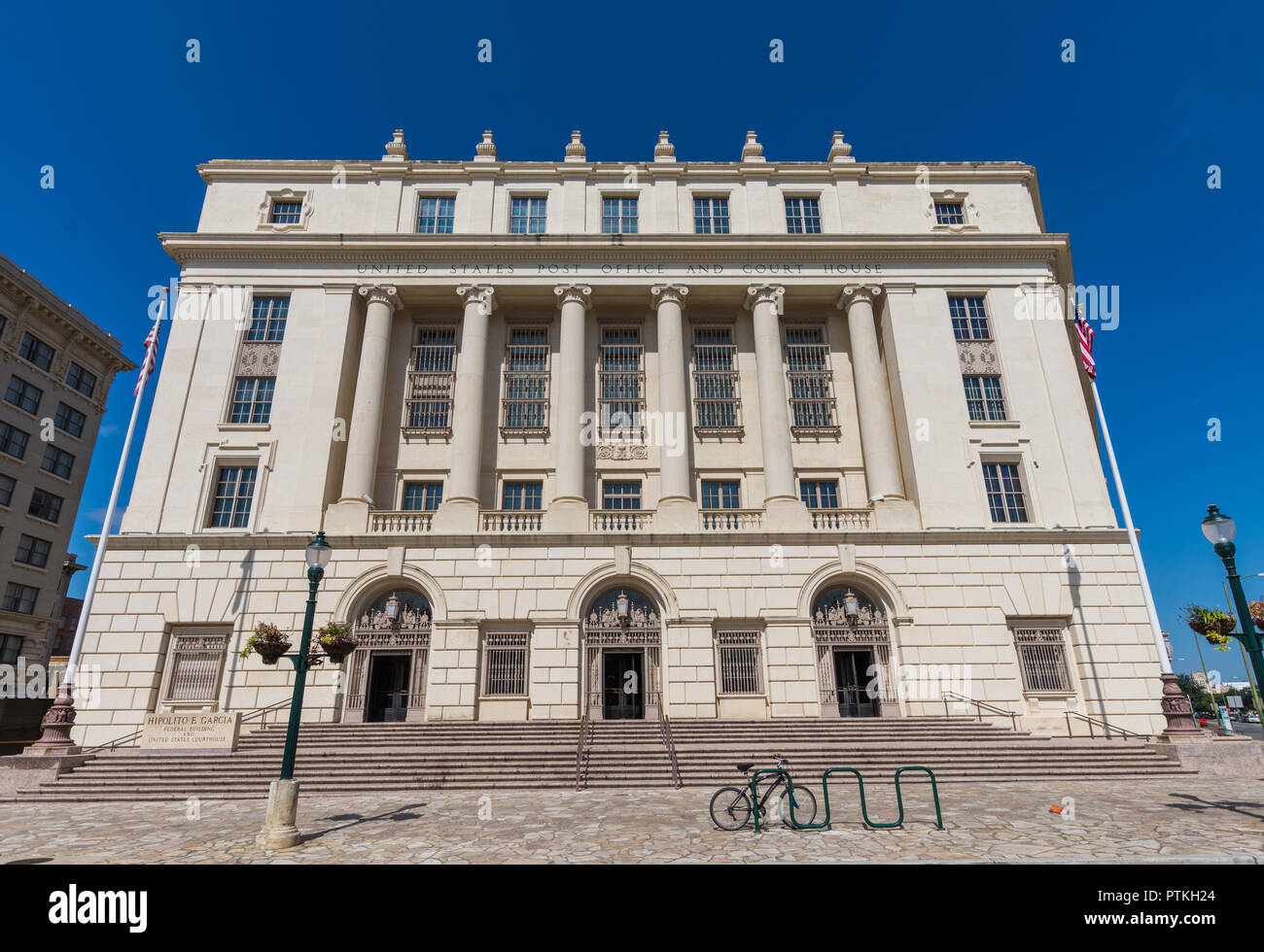 Servizio Postale degli Stati Uniti edificio in San Antonio Texas.. Foto Stock