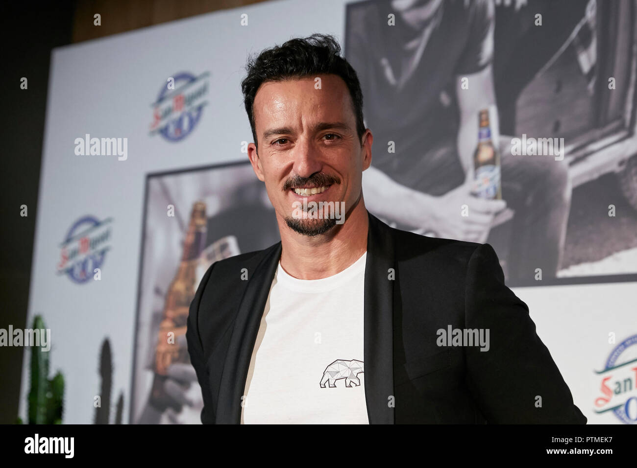 Pablo Puyol assiste a San Miguel RO,OM presentazione al Teatro Gymage in Madrid. Foto Stock