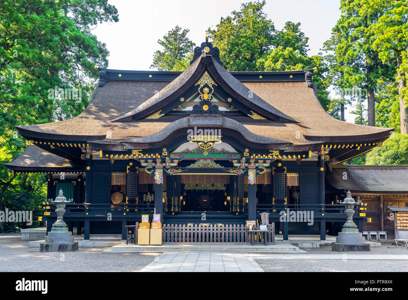 Katori santuario a Chiba, Giappone. Foto Stock