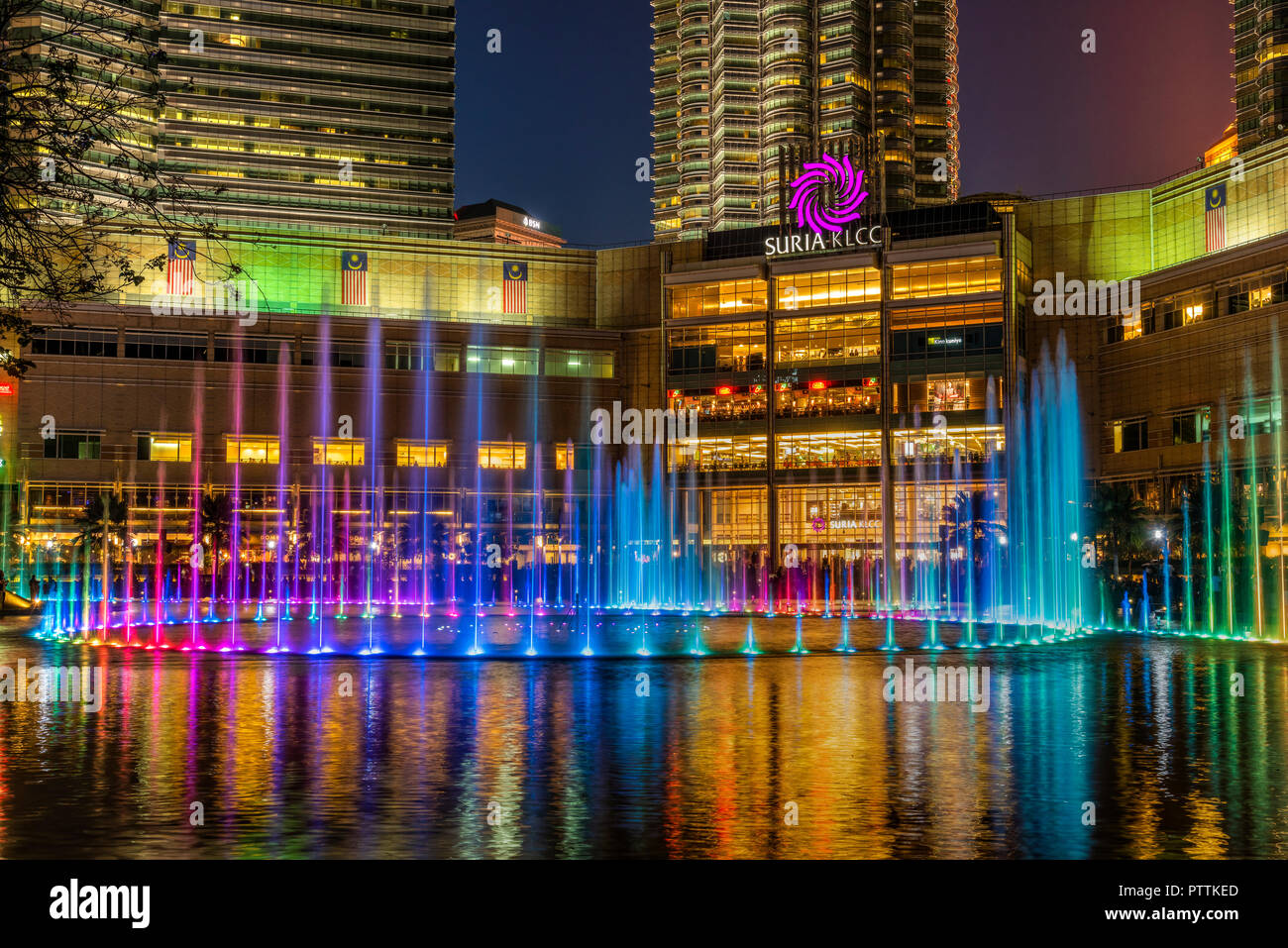 Suria KLCC Shopping Centre, Kuala Lumpur, Malesia Foto Stock