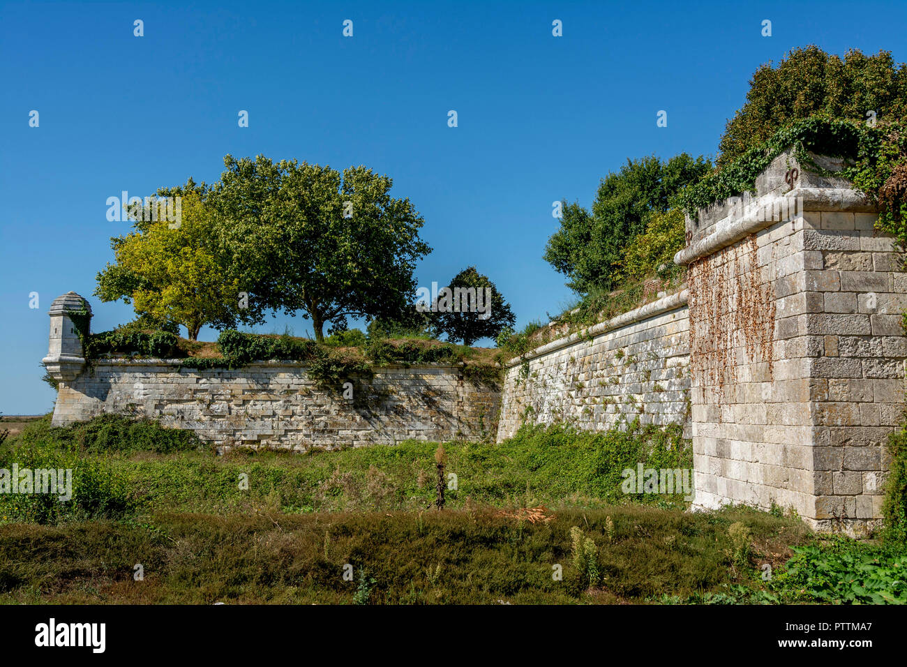Fortezza di Brouage in Charente-Maritime, Nouvelle Aquitaine, Francia, Europa Foto Stock