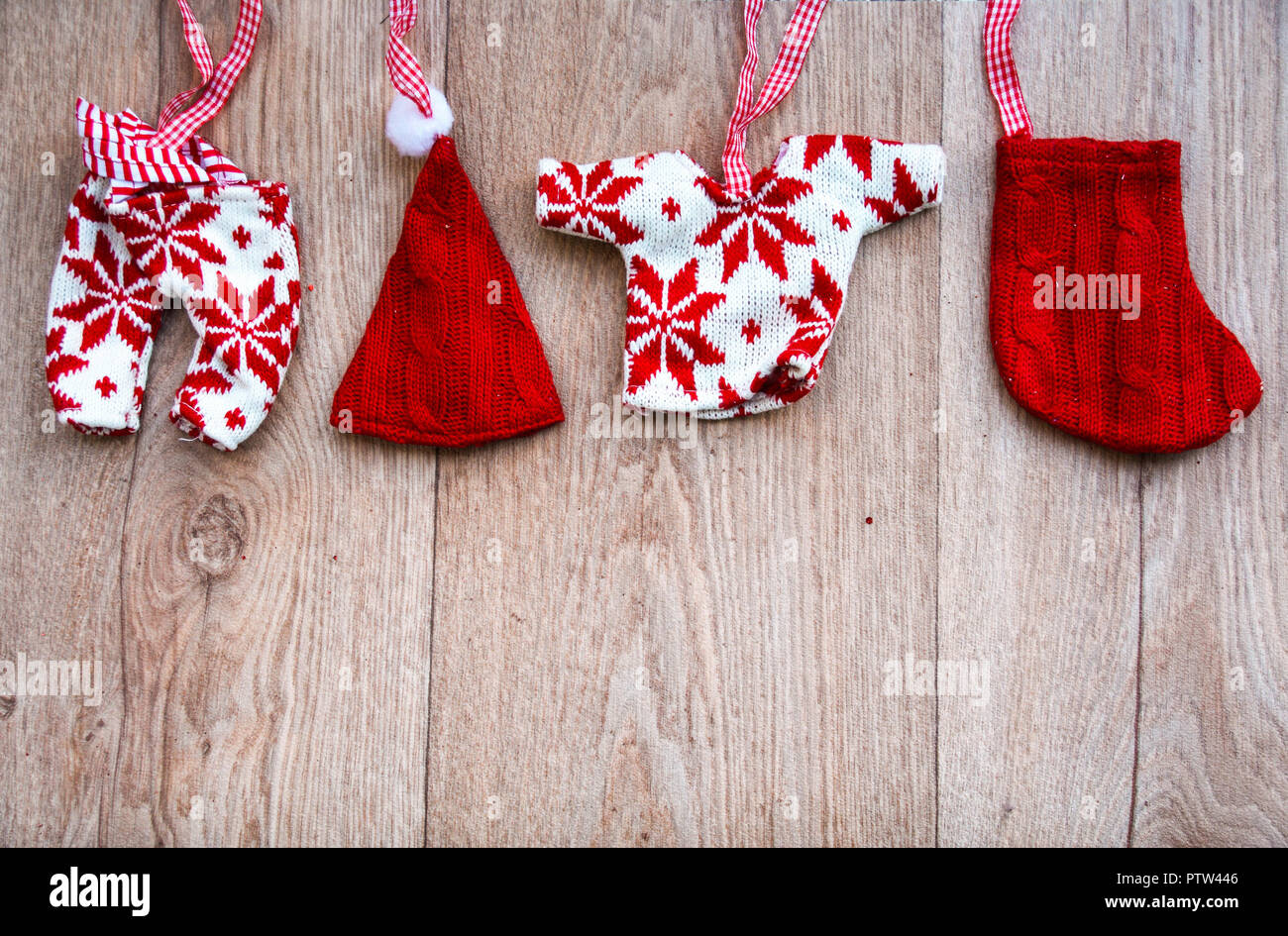 Decorazioni Di Natale Con La Lana