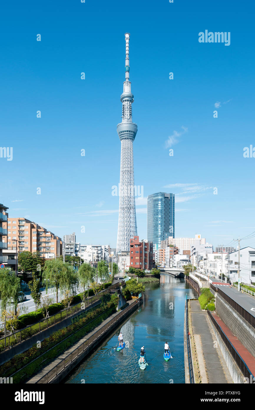 Tokyo Skytree, Tokyo Giappone Foto Stock