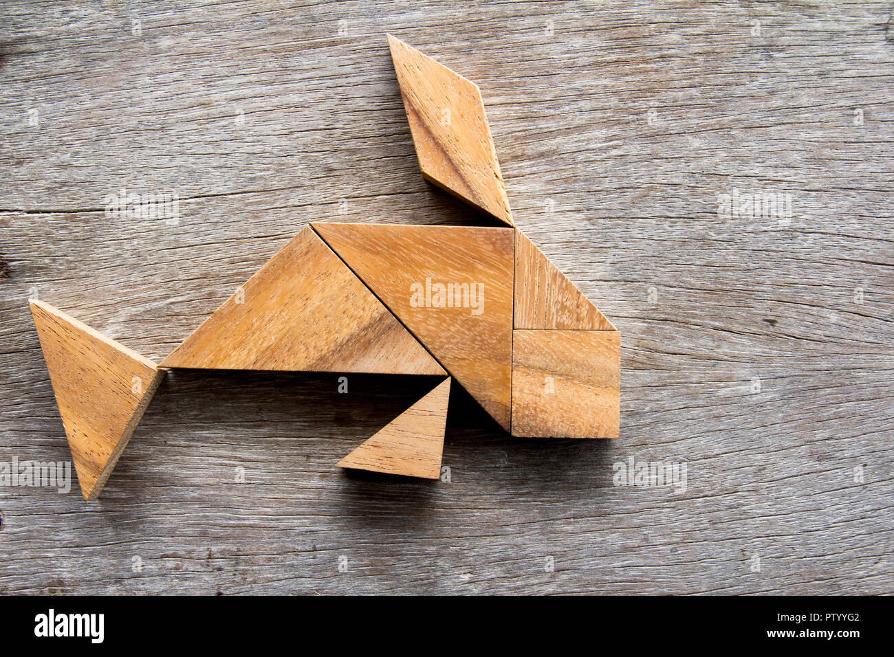 TANGRAM Puzzle Tangram in legno - Cadò Promotion
