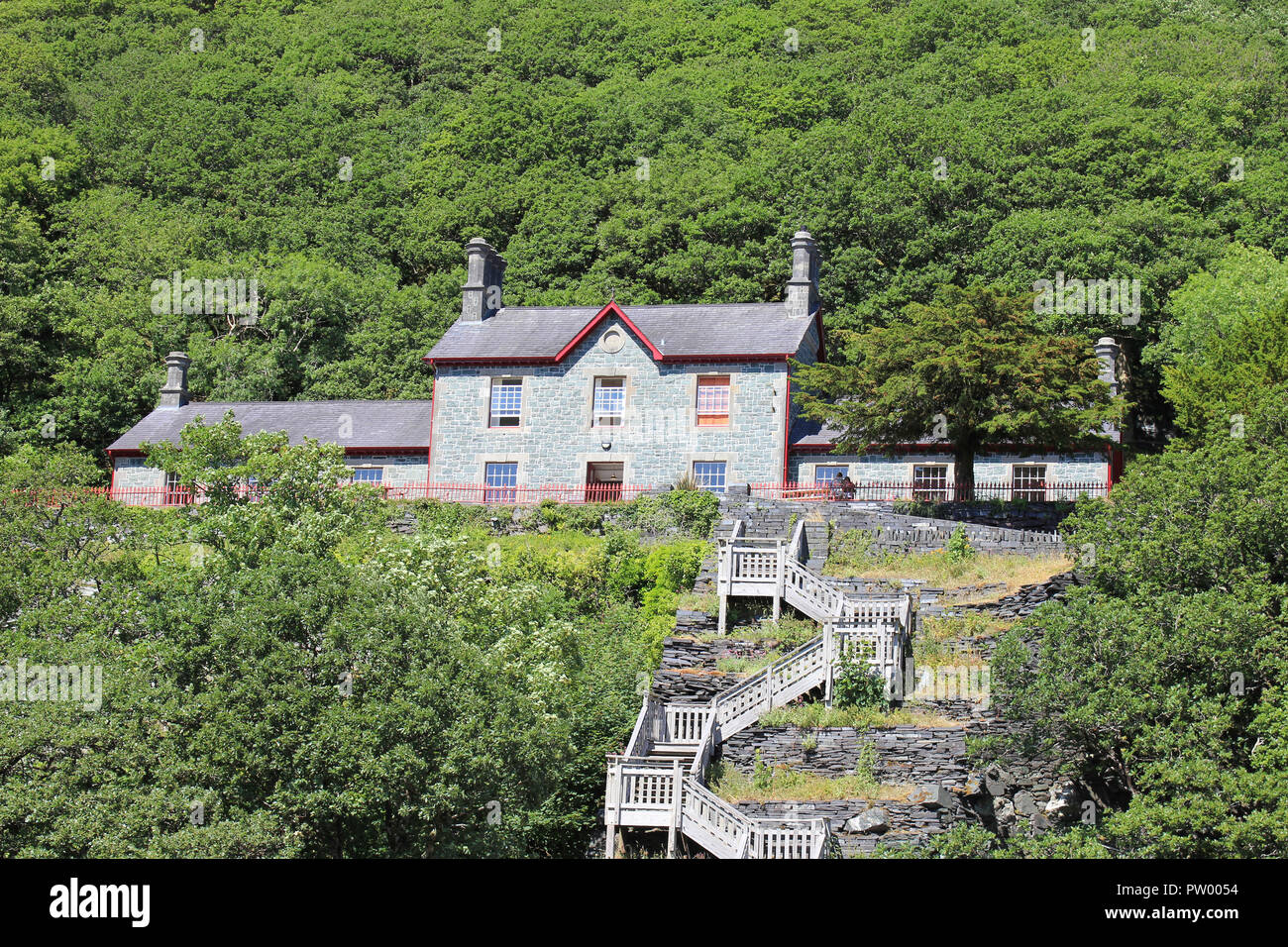 Ospedale di cava, Dinorwic Quarry, Padarn Country Park, Llanberis, Galles Foto Stock
