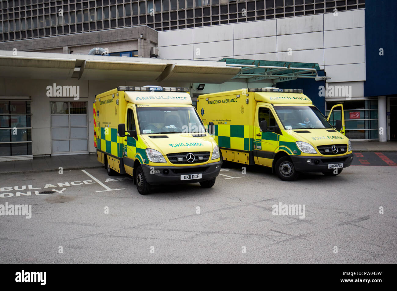 Il Royal Liverpool University Hospital building Liverpool Merseyside England Regno Unito Foto Stock