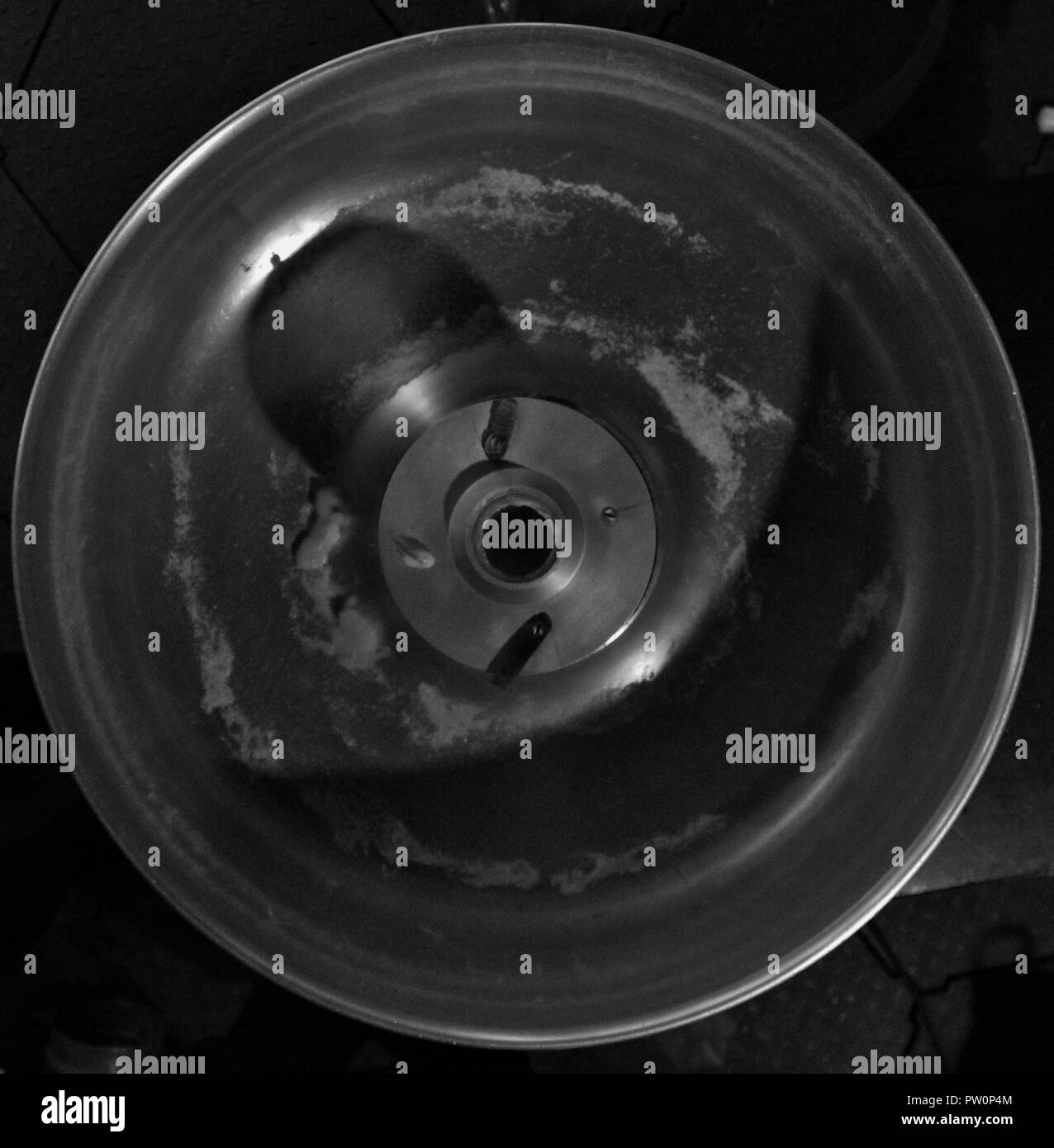 Il cotone candy macchina fuori uso. Foto Stock