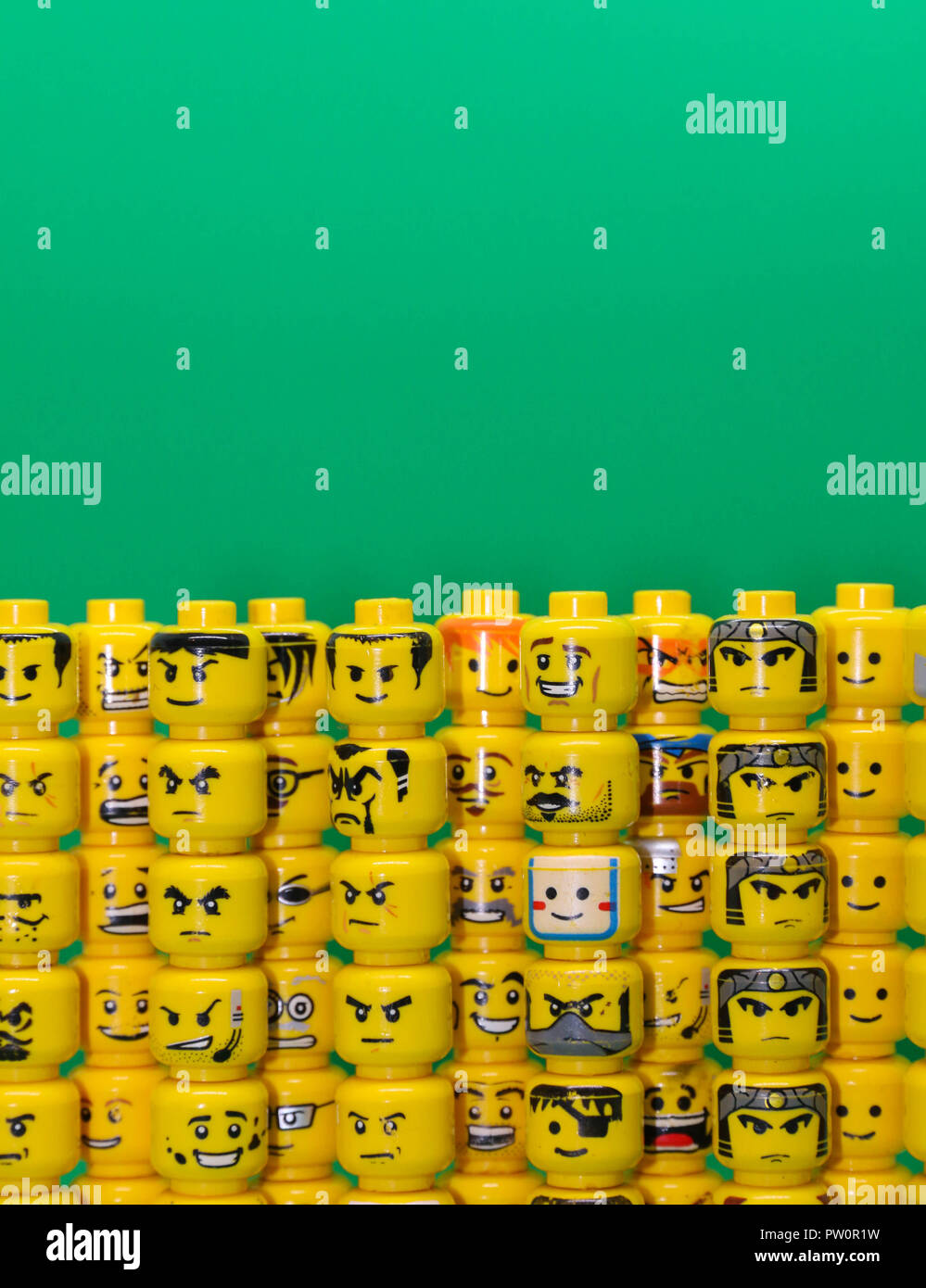 minifigure lego testa minifigure lego testa