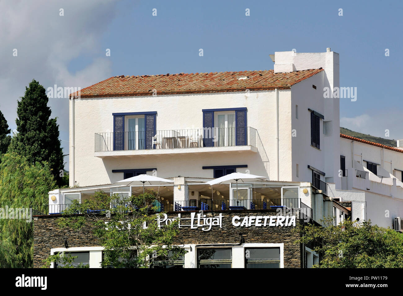 Hotel Lligat a Cadaques accanto a Salvador Dali's house Foto Stock