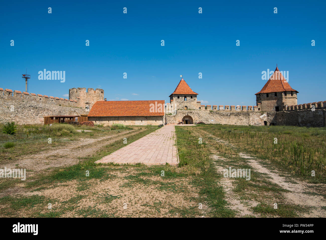 Bender fortezza, Bender, Repubblica della Transnistria, Moldavia Foto Stock