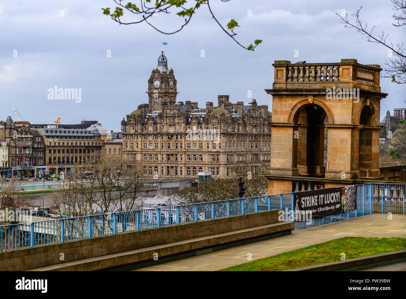 Balmoral Hotel. Edimburgo, Scozia, Regno Unito Foto Stock