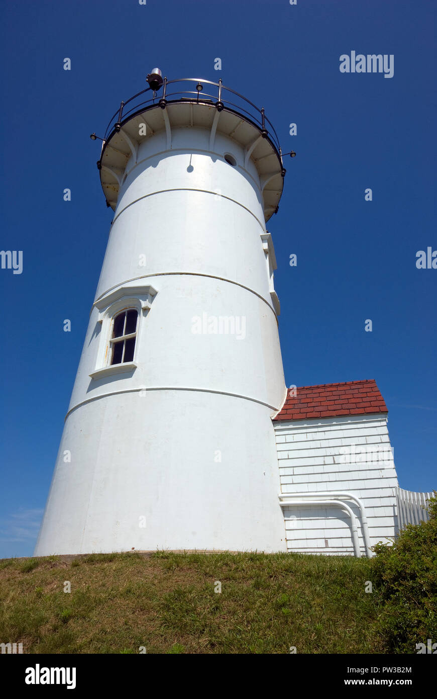 Nobska luce nei pressi di Woods Hole, Falmouth, Barnstable County, Massachusetts, STATI UNITI D'AMERICA Foto Stock