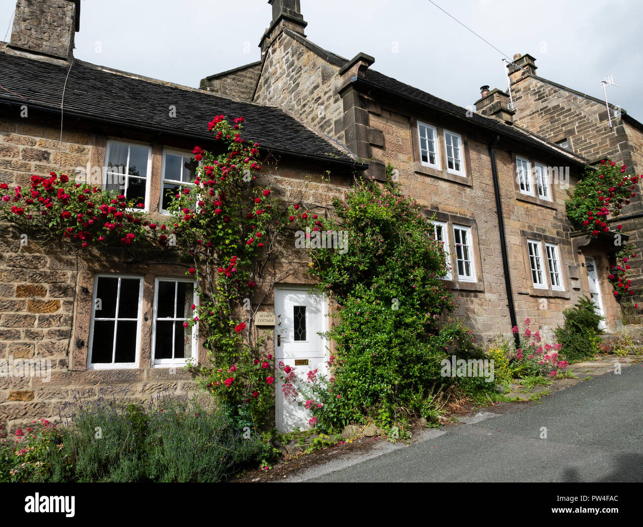 Stanton in picco, Parco Nazionale di Peak District, Derbyshire, Inghilterra, Regno Unito. Foto Stock