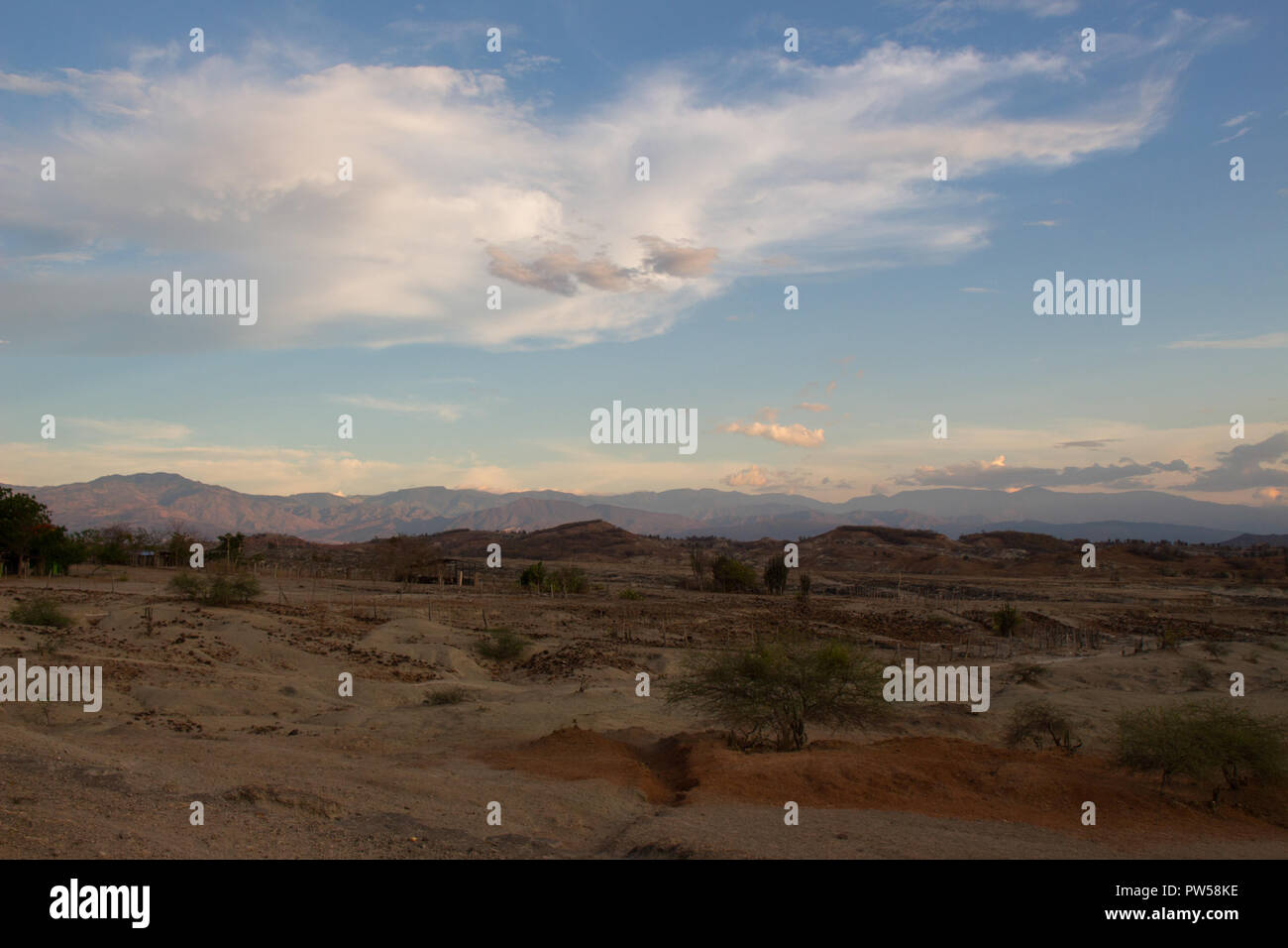 Tatacoa desert in Colombia Foto Stock