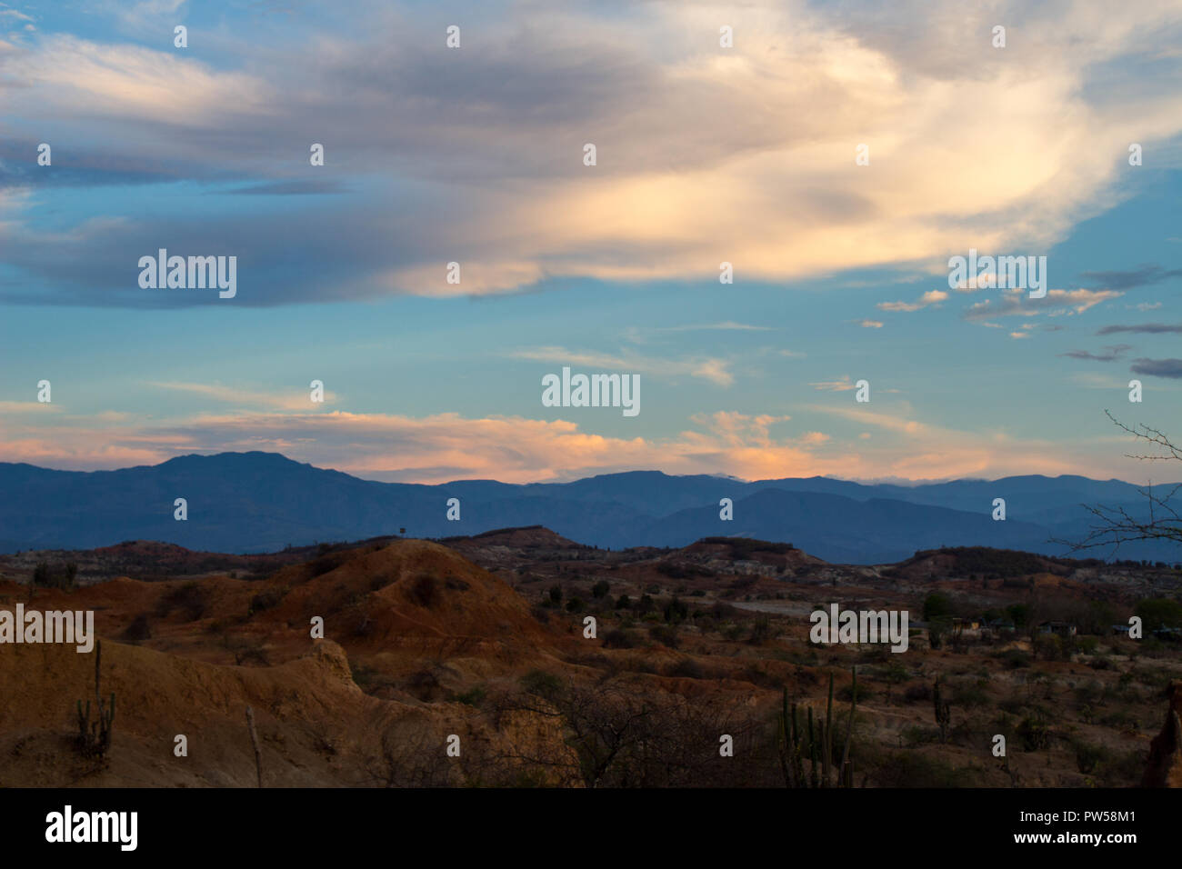 Tatacoa desert in Colombia Foto Stock