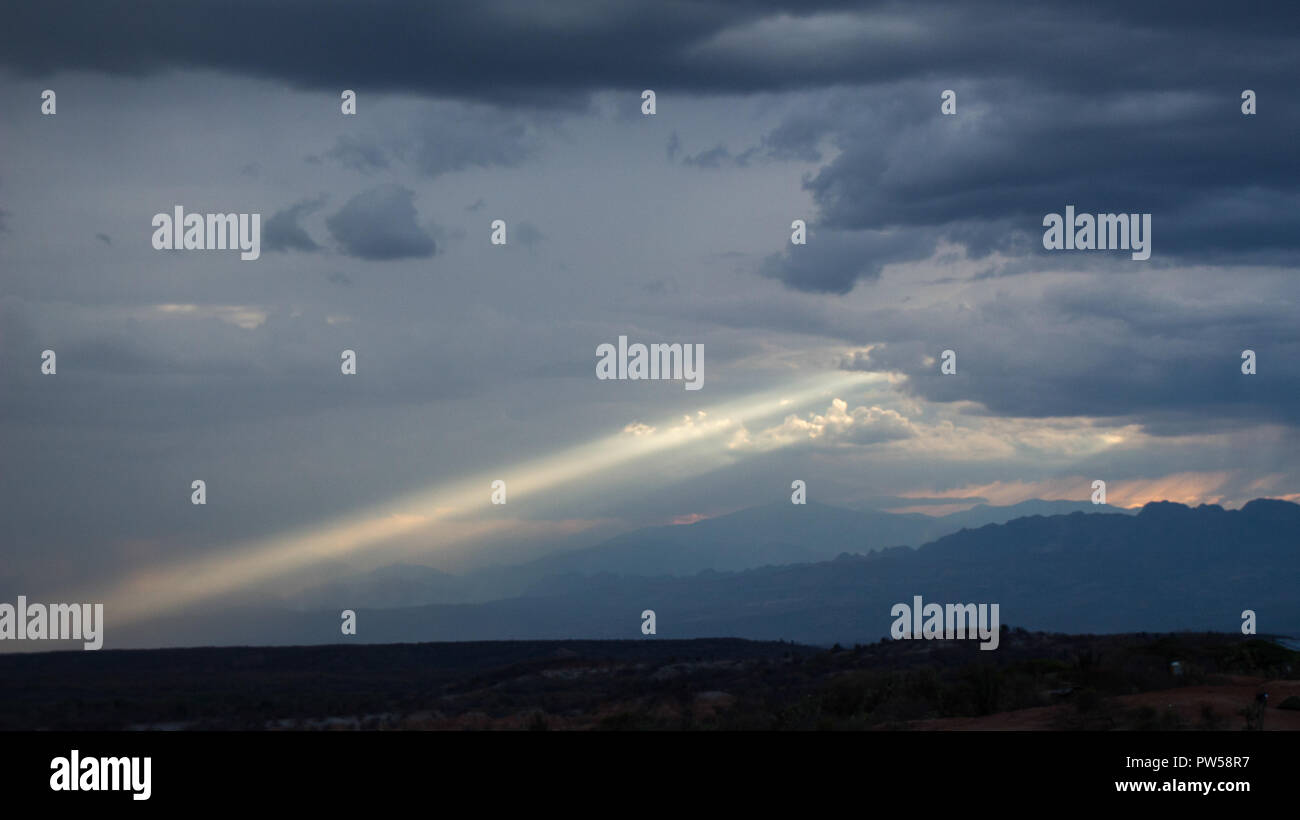 Tatacoa desert in Colombia Foto Stock