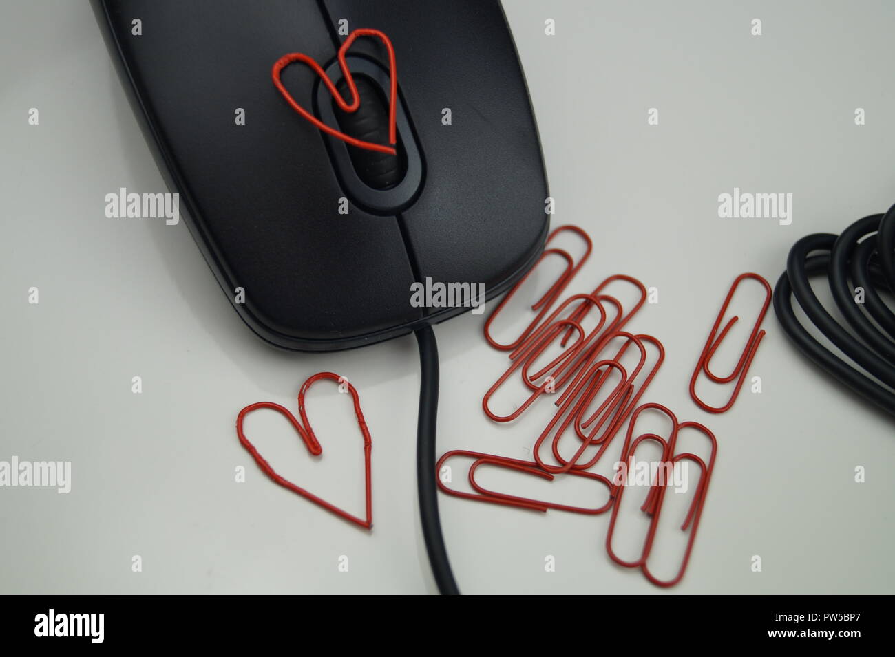 Amore in ufficio Foto Stock