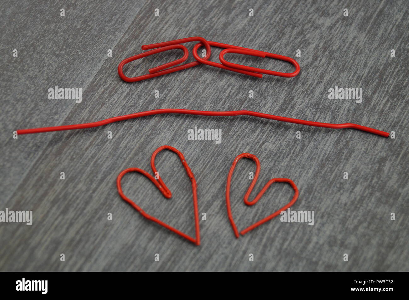 Amore in ufficio Foto Stock