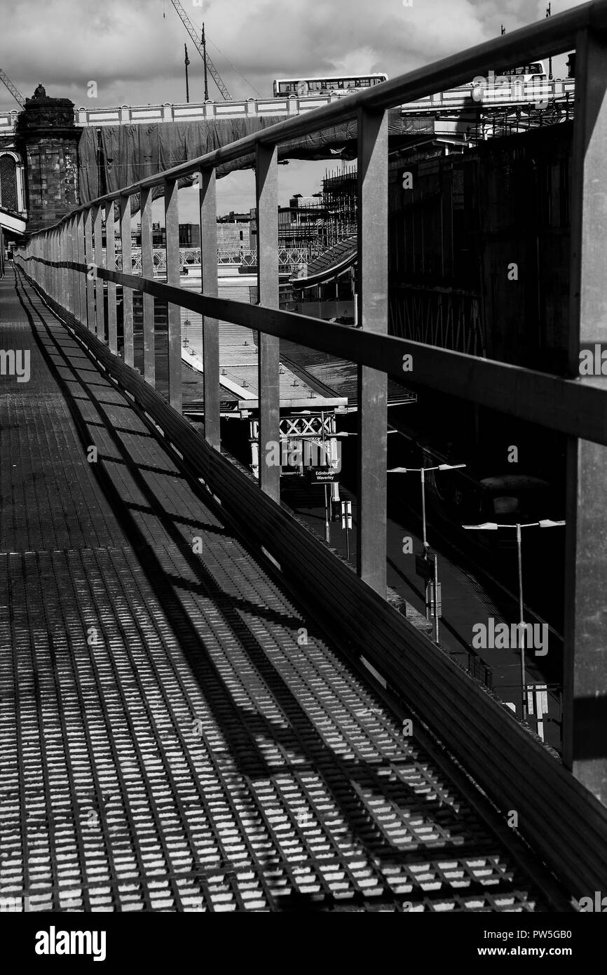 La città fuori Edimburgo in Scozia Foto Stock