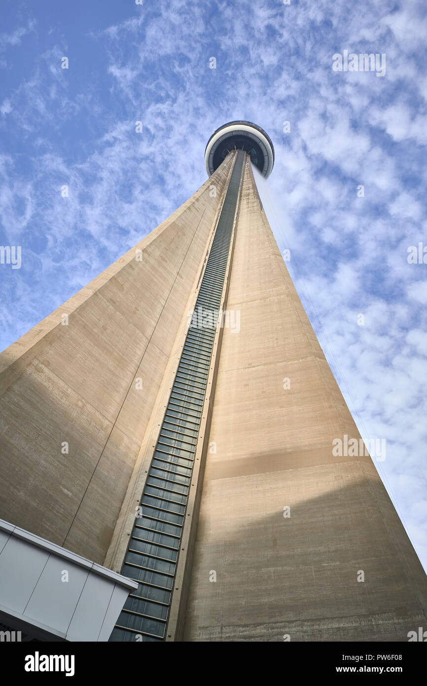 La CN tower a Toronto . Canada Foto Stock