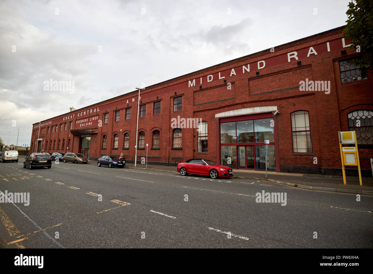 Il Cheshire edificio linee wirral metropolitan borough consiglio canning street birkenhead Liverpool Merseyside England Regno Unito ex shore road buona Foto Stock