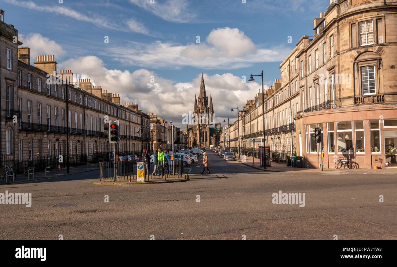 La Cattedrale di St Mary, Melville Street, Edimburgo, Scozia, Regno Unito Foto Stock