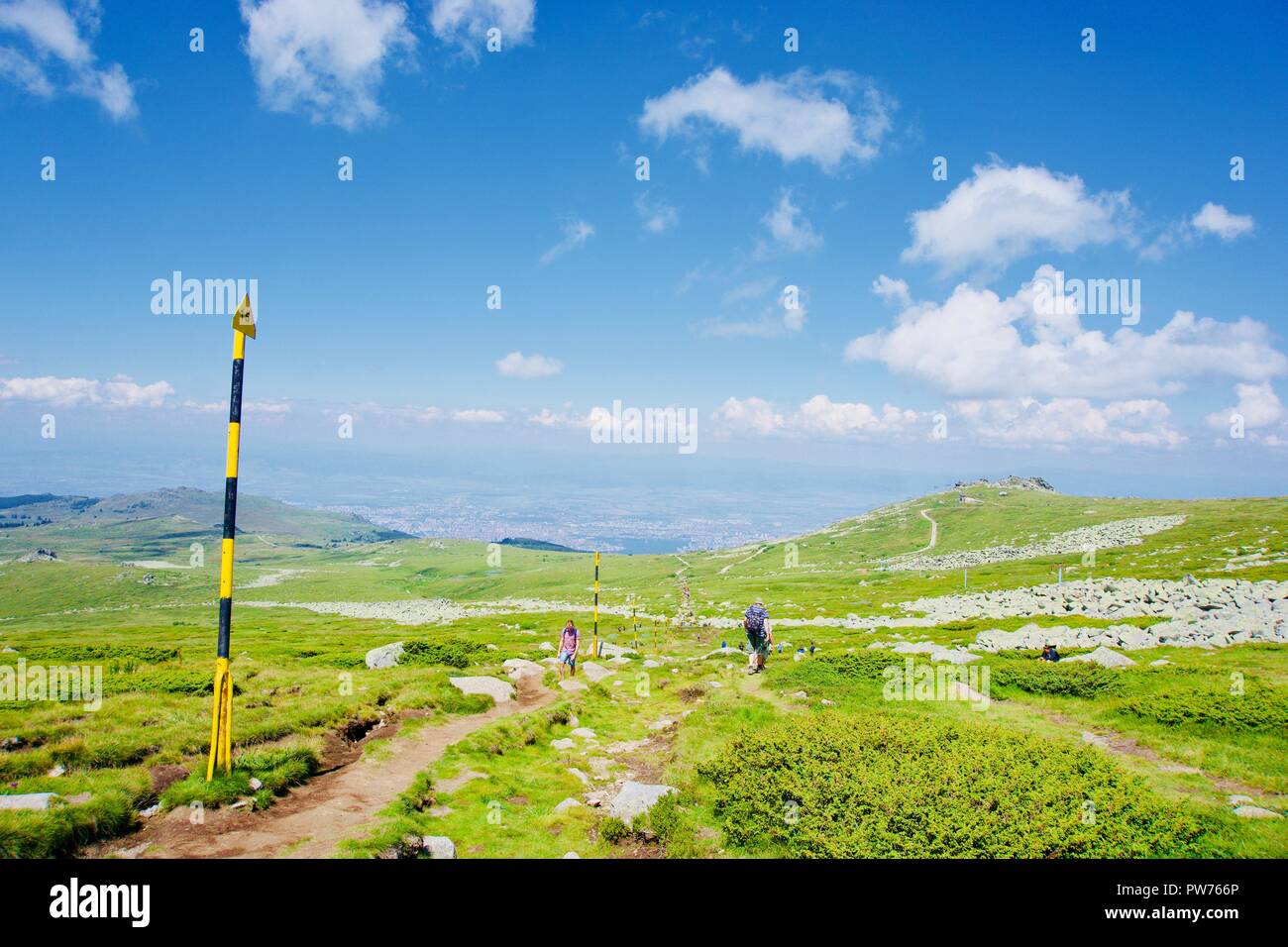 Il Monte Vitosha - Sofia, Bulgaria Foto Stock