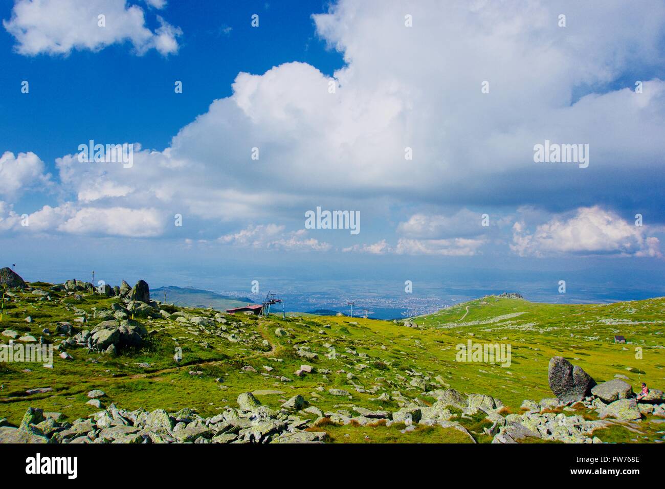 Il Monte Vitosha - Sofia, Bulgaria Foto Stock