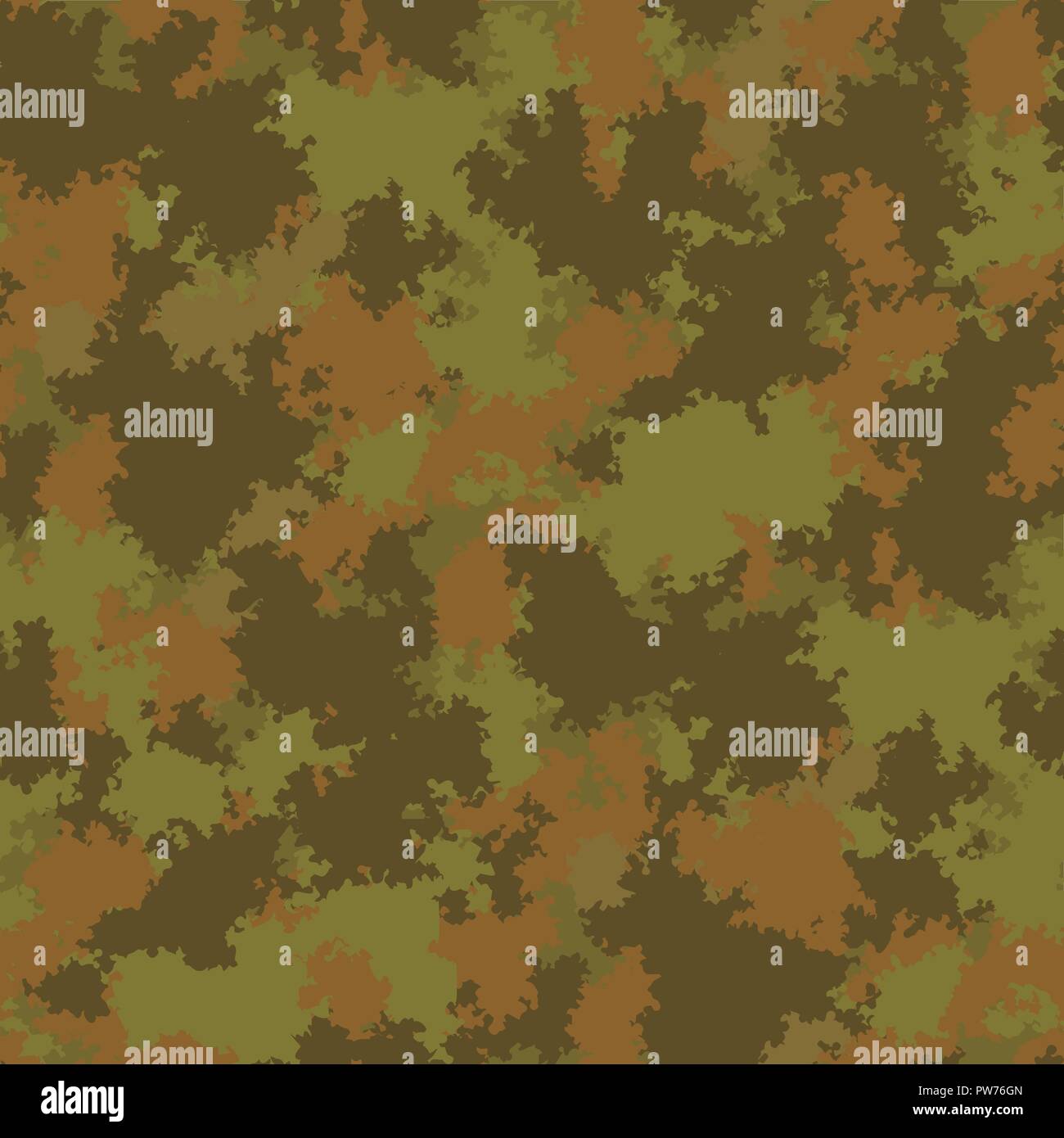 Camo. Colorate vettore camouflage pattern. Seamless grunge camouflage pattern. Illustrazione Vettoriale