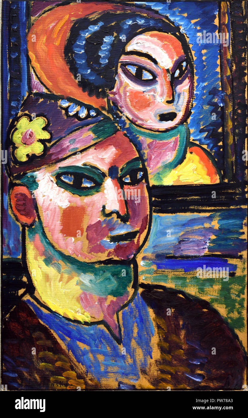 Lui e Lei 1912 Alexej von Jawlensky 1864-1941 la Russia russo Foto Stock