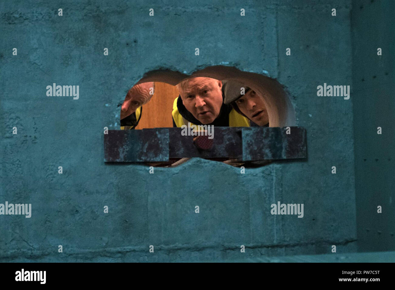 Il re dei ladri è un 2018 British Crime film basato su Hatton Garden cassetta di sicurezza antiintrusione di 2015. Diretto da James Marsh, il film stelle Michael Caine, Tom Courtenay, michael Gambon, Charlie Cox, Jim Broadbent, Paul Whitehouse e Ray Winstone. Questa fotografia è per il solo uso editoriale ed è il copyright del film company e/o il fotografo assegnato dal film o società di produzione e può essere riprodotto solo da pubblicazioni in congiunzione con la promozione del film di cui sopra. Un credito per il film company è richiesto. Il fotografo deve anche essere accreditato quando kno Foto Stock