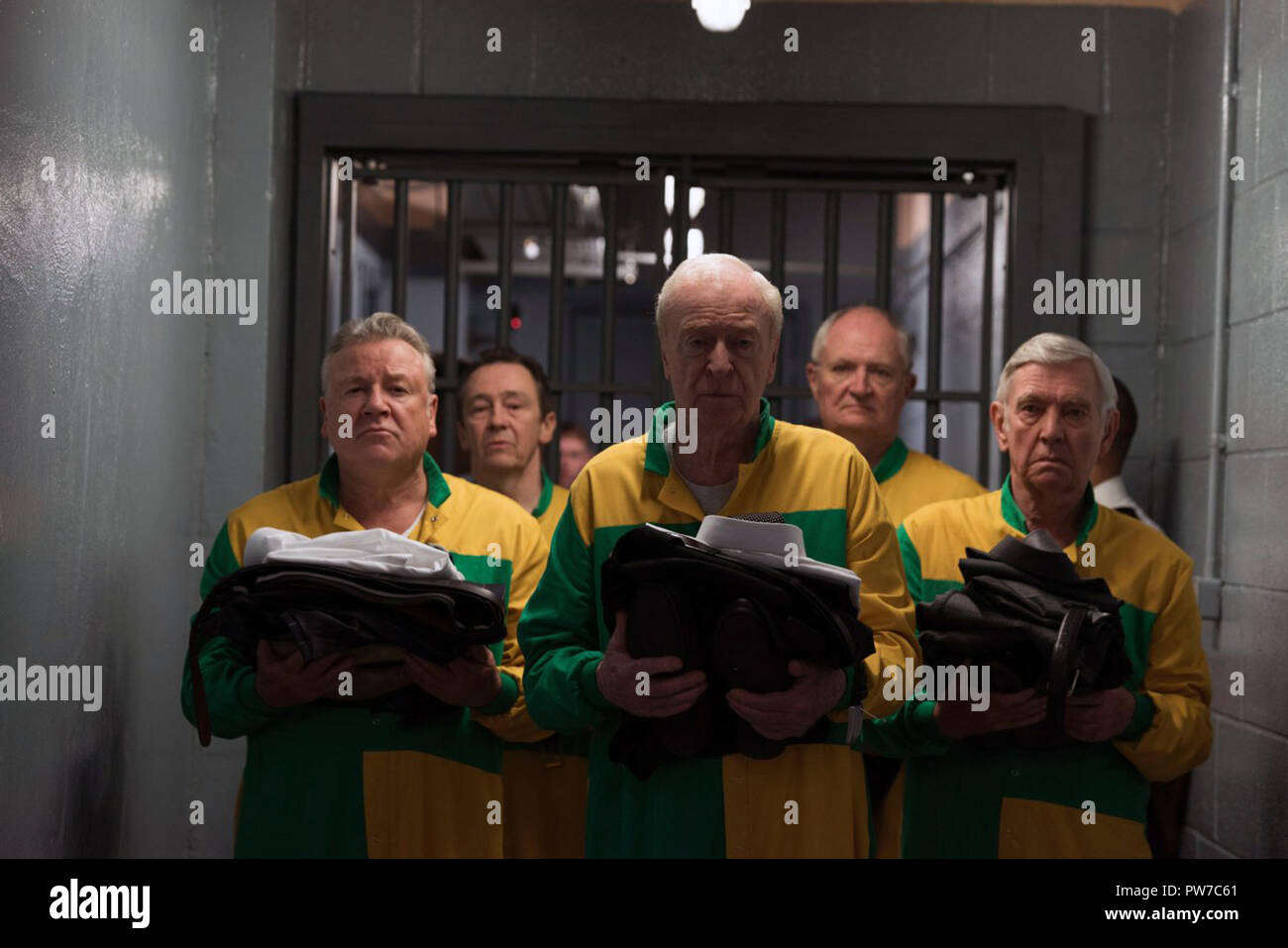 Il re dei ladri è un 2018 British Crime film basato su Hatton Garden cassetta di sicurezza antiintrusione di 2015. Diretto da James Marsh, il film stelle Michael Caine, Tom Courtenay, michael Gambon, Charlie Cox, Jim Broadbent, Paul Whitehouse e Ray Winstone. Questa fotografia è per il solo uso editoriale ed è il copyright del film company e/o il fotografo assegnato dal film o società di produzione e può essere riprodotto solo da pubblicazioni in congiunzione con la promozione del film di cui sopra. Un credito per il film company è richiesto. Il fotografo deve anche essere accreditato quando kno Foto Stock