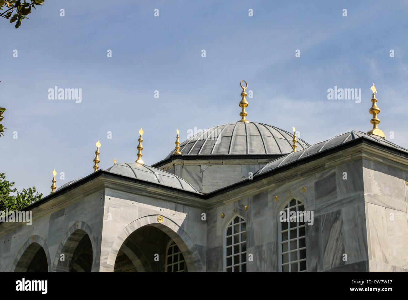 Il Topkapı Palace è un grande e fantastico museo ad Istanbul in Turchia. Foto Stock