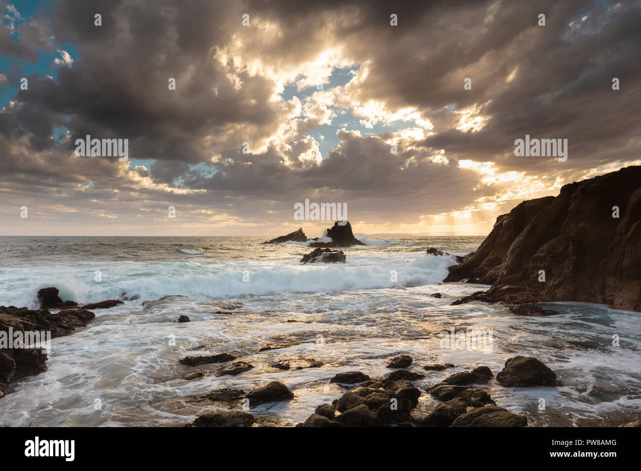 Awesome Laguna Beach SUNSET Foto Stock