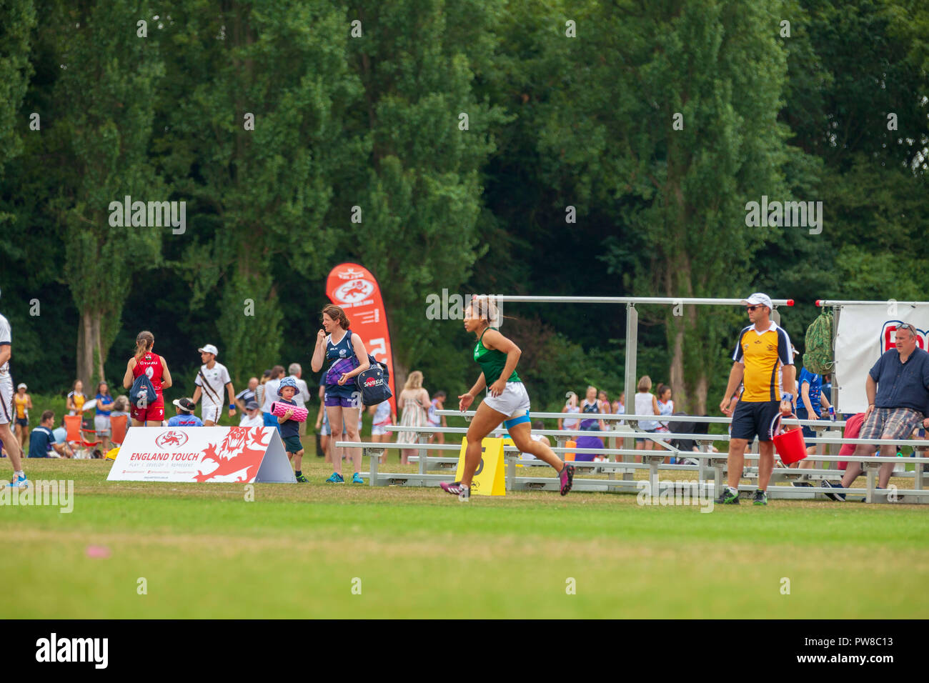 Touch rugby finale europea di Nottingham 2018 Foto Stock
