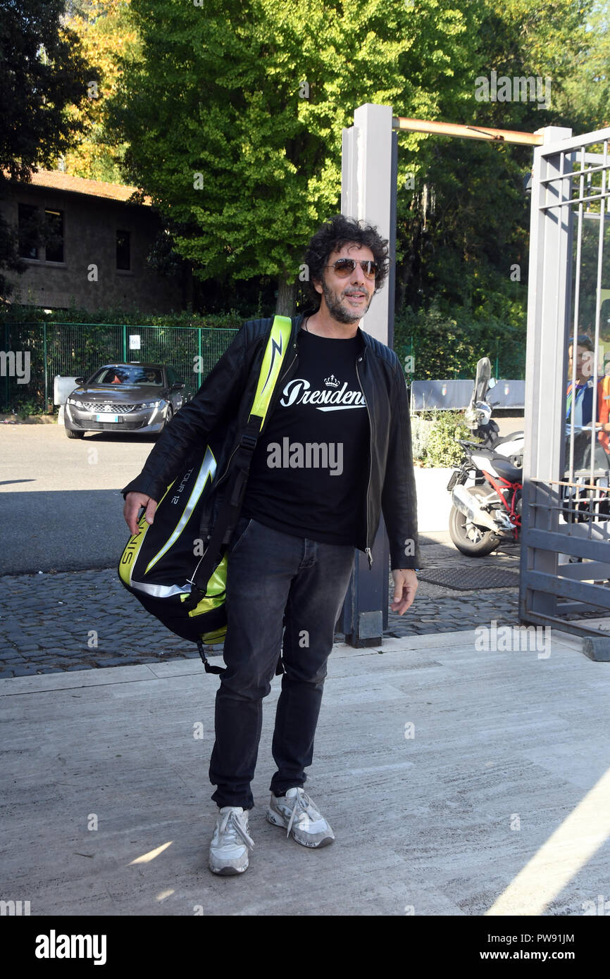 Roma 13 Ottobre 2018 - Foro Italico - Tennis e amici Max Gazzè Credito: Giuseppe Andidero/Alamy Live News Foto Stock