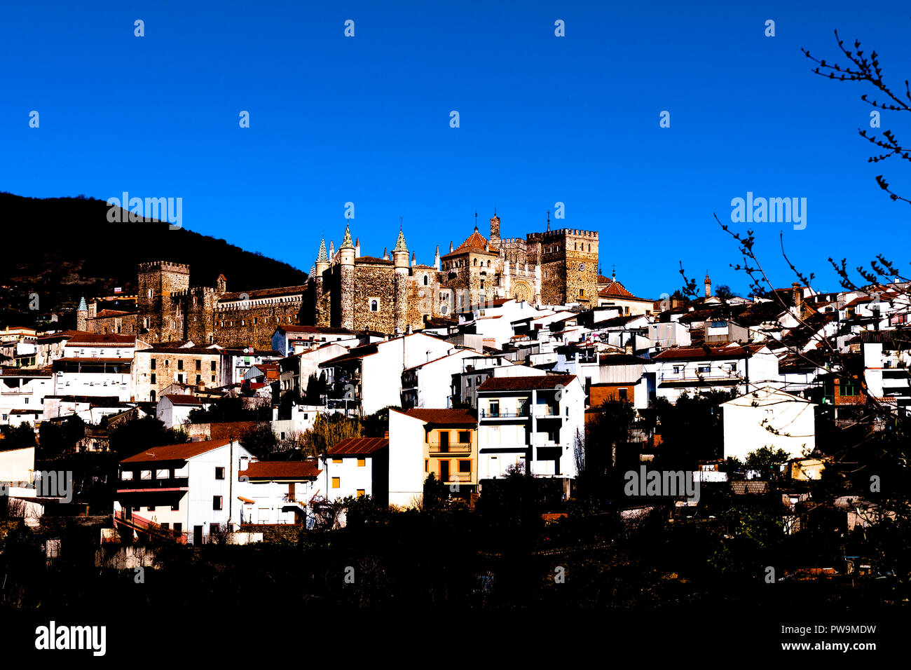 Real Monasterio de Guadalupe. Cáceres. Extremadura. España. Foto Stock