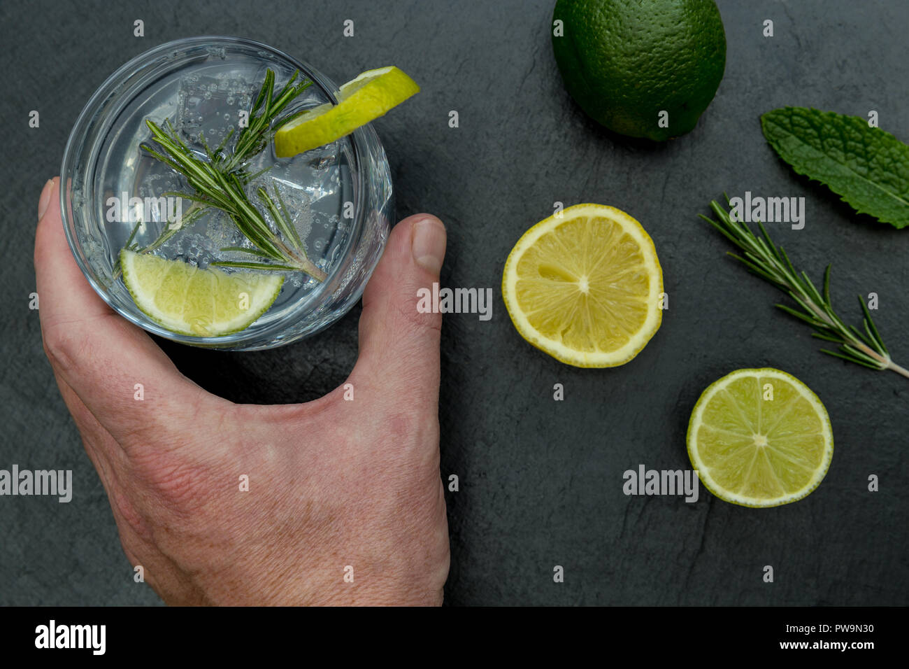 Strofinaccio I'M Su Un Gin E Tonico Dieta: 100% Cotone, 48x71 Cm, Design Esclusivo UK