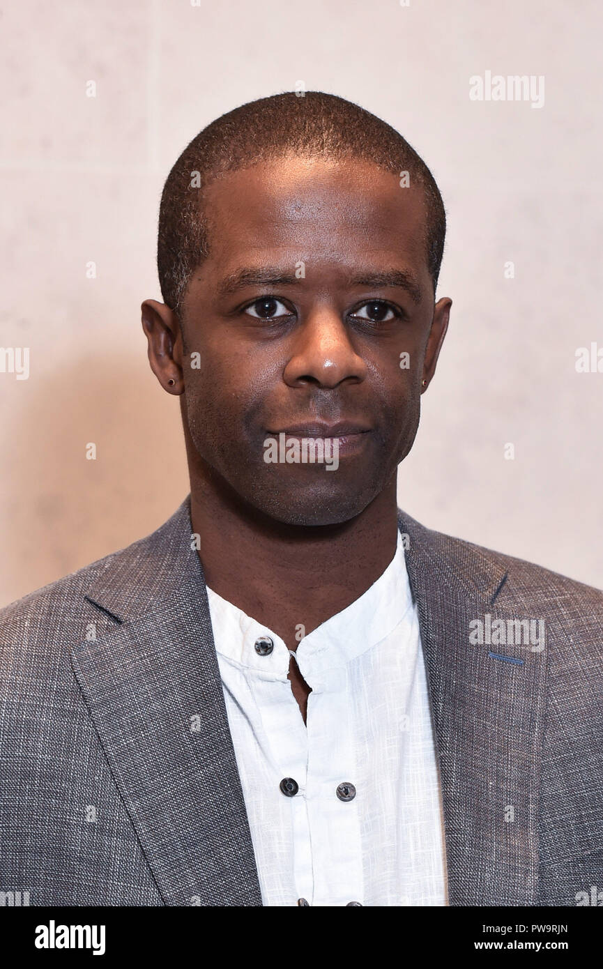 Adrian Lester frequentare l'Accademia delle Arti e delle scienze cinematografiche nuovi membri Party presso la National Gallery di Londra. Foto Stock