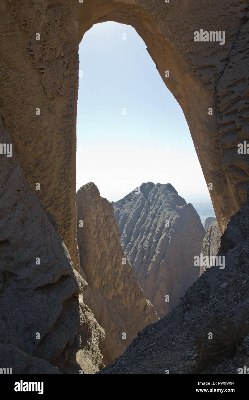 Arco Shiptons Trek e visualizzare Foto Stock