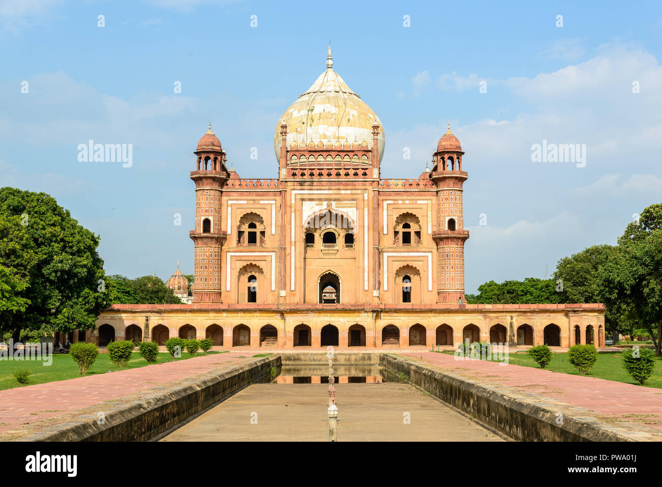 Tomba di Safdarjung a Delhi, India Foto Stock