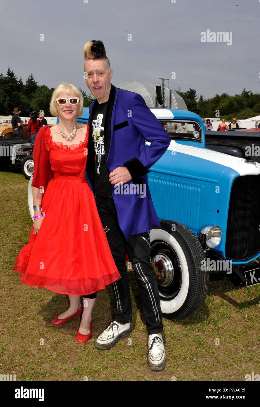 TEDDY BOY al Vintage at Goodwood Festival foto da: Brian Giordania / Retna Foto lavoro: Ref: Björn - *i diritti mondiali* Il Vintage at Goodwood Festival Foto Stock